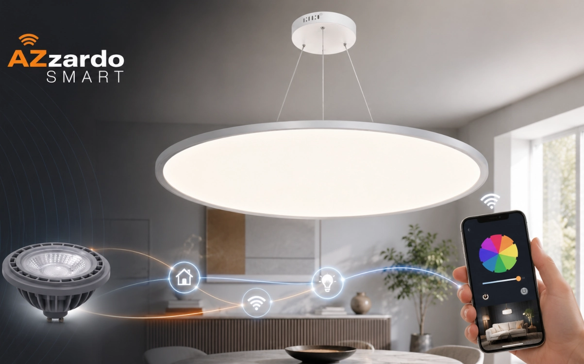 Azzardo Smart – control confortabil al luminii într-o casă modernă