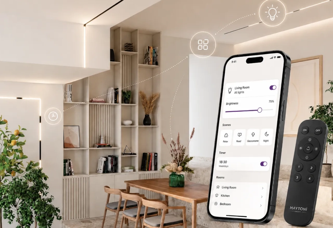 Maytoni Exility Smart Magnetic Track System – iluminat inteligent pe șină de nouă generație