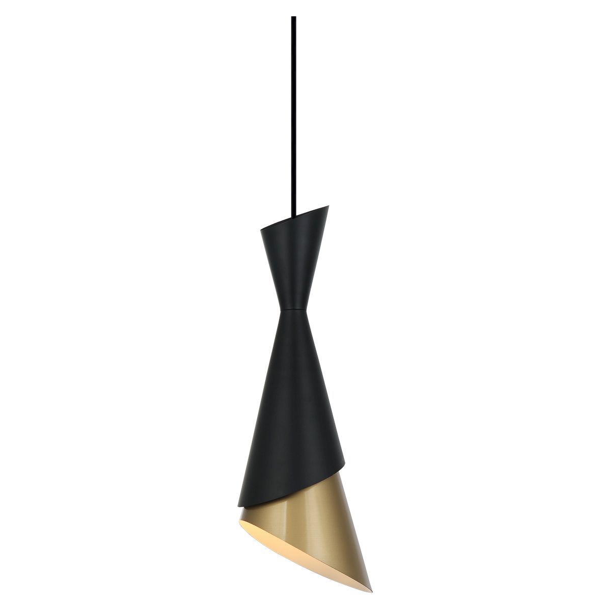 Italux-Malia-PND-85949-1 BK+GD-ITXPND-85949-1 BK+GD