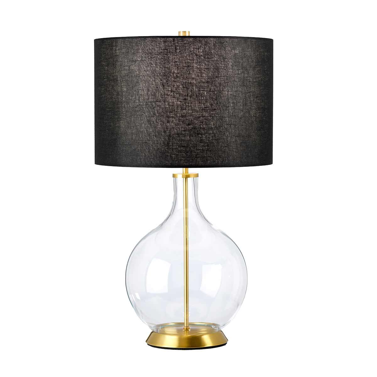 Elstead Lighting-Orb-ORB-CLEAR-AB-BLK-ELSORB-CLEAR-AB-BLK