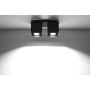Sollux QUAD SL.0063 Lumină montată pe suprafață 2x40W/GU10