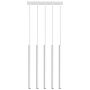 Sollux PASTELO 5 SL.0468 Lampă cu pendul 12W/G9/LED