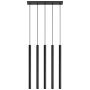 Sollux PASTELO 5 SL.0472 Lampă cu pendul 12W/G9/LED