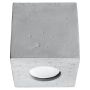 Sollux QUAD BETON SL.0489 Lumină montată pe suprafață 1x40W/GU10