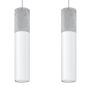 Sollux BORGIO SL.0648 Lampă cu pendul 2x40W/GU10 IP20