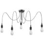 Lucide FIX 08408/05/30 Lampă cu pendul 5x60w/e27 ip20