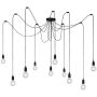 Lucide FIX 08408/10/30 Lampă cu pendul 10x60w/e27 ip20