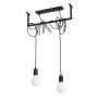 Sollux SALAMANCA 2 SL.0894 Lampă cu pendul 2x60W/E27 IP20