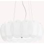 Ideal Lux OVALINO 090481 Lampă cu pendul 8x60W/E27 ip20