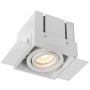 Lucide TRIMLESS 09925/01/31 Lumină îngropată deasupra plafonului 1x50w/gu10 ip20