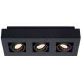 Lucide XIRAX 09119/16/30 Lumină montată pe suprafață 3x5w/gu10 2200k 320lm ip20
