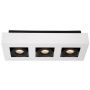Lucide XIRAX 09119/16/31 Lumină montată pe suprafață 3x5w/gu10 2200k 320lm ip20