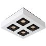 Lucide XIRAX 09119/21/31 Lumină montată pe suprafață 4x5w/gu10 2200k 320lm ip20