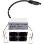 Maxlight X-LINE H0135 Lumină îngropată deasupra plafonului 4x5w/led 3000k 350lm ip20