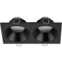 TK Lighting PRISMA DUO 10579 Lumină îngropată deasupra plafonului 2x10W/GU10 IP65
