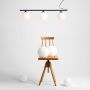 Aldex BERYL 1006E_1 Lampă cu pendul 3x10W/E14 IP20