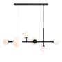 Aldex DIONE 1092K1_2 Lampă cu pendul 4x10W/E14 + 2x15W/E27 IP20