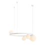 Aldex GARDA 1099F_R Lampă cu pendul 4x10W/E14 + 1x15W/E27 IP20