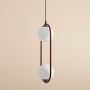 Aldex RIVA 1086H15 Lampă cu pendul 2x10W/E14 IP20