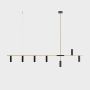 Aldex TREVO 7 1083T40 Lampă cu pendul 7x35W/GU10 IP20