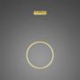 Altavola Design Ledowe okręgi LA073/X_40_in_4k_gold Lampă cu pendul 1x15W/LED 4000K 1000lm IP44