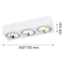 Argon RODOS 1088 Lustră de tavan 3x6W/G9 IP20