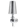 King Home QUEEN WALL 1018W2.CHROM Aplique de perete 1x60W/E27 IP20