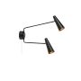 Markslojd PEAK 108690 Aplique de perete 2x40W/E14 IP20