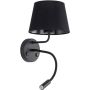 TK Lighting MAJA 10081 Aplique de perete 1x60W/E27+1x6W/G9 IP20