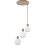 TK Lighting BALLO 11050 Lampă cu pendul 3x10W/E14 IP20