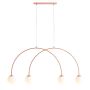 Aldex UNA 1116L11_S Lampă cu pendul 4x10W/E14 IP20