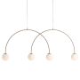 Aldex UNA 1116L17_L Lampă cu pendul 4x10W/E14 IP20