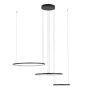 Nowodvorski CIRCOLO LED 11648 Lampă cu pendul 3x85W/LED 3000K 3750lm IP20