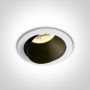 One Light The Chill Out 11105M/W/B Lumină îngropată deasupra plafonului 1x10W/GU10 IP20