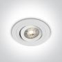 One Light The Dual Ring 11105ABGL/W Lumină îngropată deasupra plafonului 1x10W/GU10 IP20
