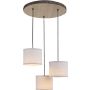 Paul Neuhaus BARK 11236-79 Lampă cu pendul 3x40W/E27 ip20