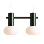 Aldex FLO 2 MOSS S 7000H26_S Lampă cu pendul 2x10W/E14