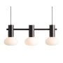 Aldex FLO 3 MOKKA S 7000E28_S Lampă cu pendul 3x10W/E14
