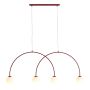 Aldex UNA 4 1116L15_L Lampă cu pendul 4x10W/E14