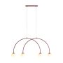 Aldex UNA 4 1116L15_S Lampă cu pendul 4x10W/E14