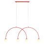 Aldex UNA 4 1116L19_L Lampă cu pendul 4x10W/E14