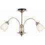 Endon PETAL 124-3AB Lampă de tavan 3x40W/E14 IP20