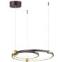 Altavola Design Aurora LA110/P_50_3k_black Lampă cu pendul 2x49W/LED 3000K 2940lm IP20
