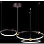 Altavola Design Aurora LA111/P_50_3k_black Lampă cu pendul 3x63W/LED 3000K 4440lm IP20