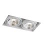 Antigo Komoro 7328 Lumină îngropată deasupra plafonului 2x15W/Gu10 IP20