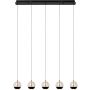 Lucide SENTUBAL 13498/25/30 Lampă cu pendul 5x5.3w/led 2700k 230lm ip20