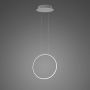 Altavola Design Ledowe okręgi LA073/X_40_in_4k_silver Lampă cu pendul 1x15W/LED 4000K 1000lm IP44