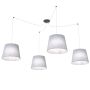 Emibig ASCOT 1424/4 Lampă cu pendul 4x15W/E27 IP20