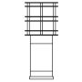 Norlys STOCKHOLM 1433BC Lampă de podea 1x9W/E27 IP65