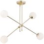 Argon ABSTRACT 1695 Lampă cu pendul 4x7W/E14 IP20